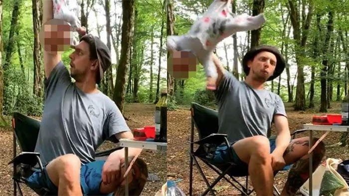 Aksi igor mendapat kecaman. (Istimewa)