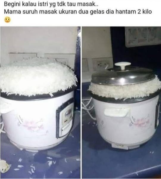 Salah takaran! (Istimewa)