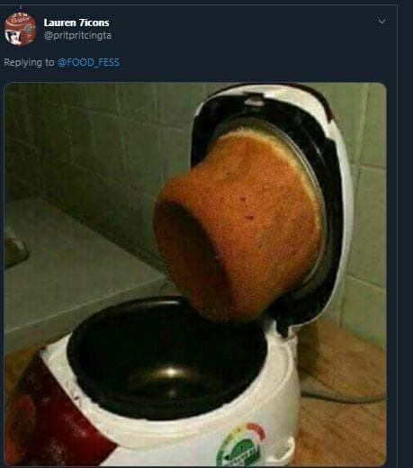 Kok bisa nempel sih? (Twitter)