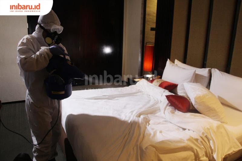 Ilustrasi: Protokol kesehatan yang baik harus menjadi pertimbangan utama saat memilih tempat menginap. (Inibaru.id/ Triawanda Tirta Aditya)
