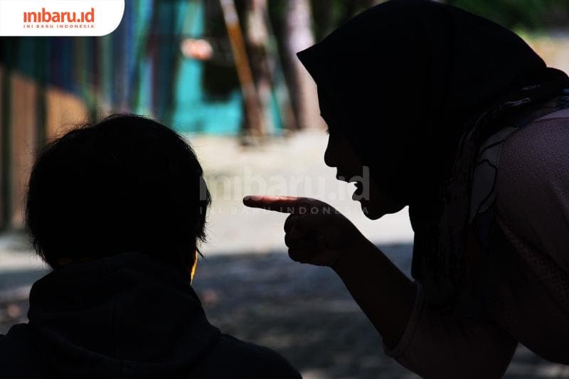 Ilustrasi diancam selingkuhan. (Inibaru.id/ Triawanda Tirta Aditya)