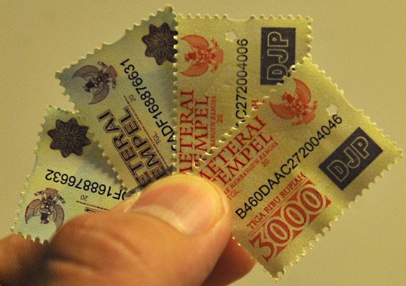 Ini Transaksi yang Dikenai Bea Meterai Rp 10.000 Mulai Januari 2021