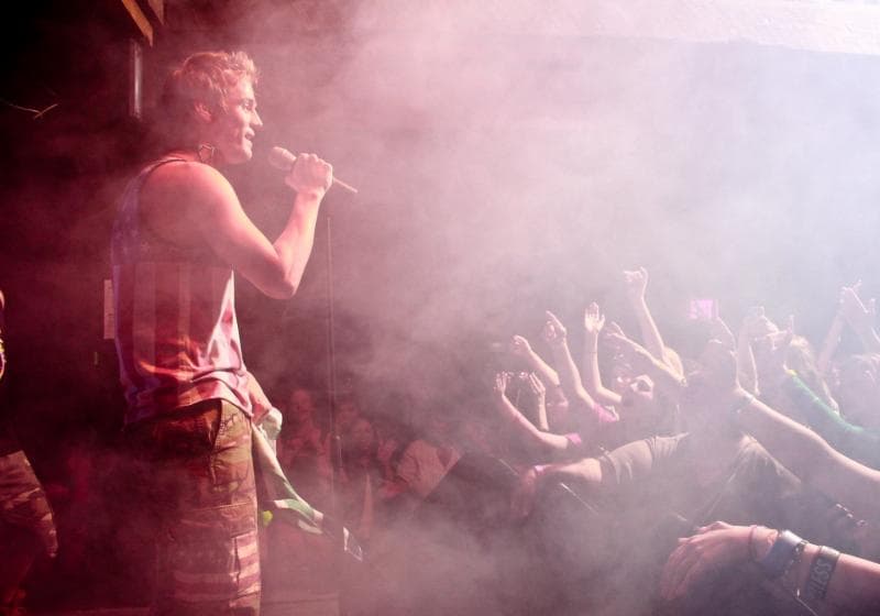 Aaron Carter saat masih aktif di dunia tarik suara. (Flickr/Fireatwillrva)