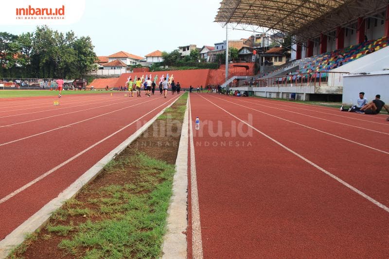Sirkuit lari GOR Tri Lomba Juang. (Inibaru.id/ Triawanda Tirta Aditya)