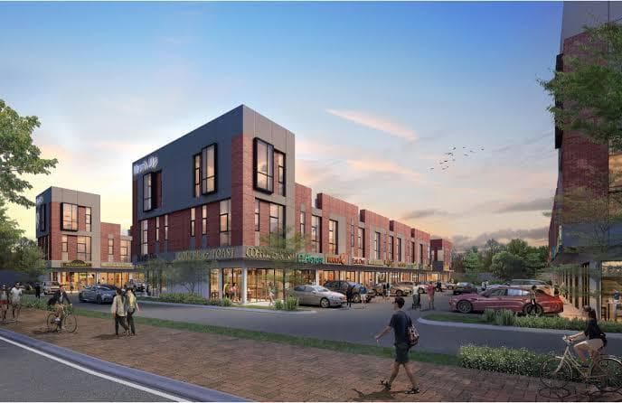 Ilustrasi ruko YC Hub. (Sinarmas)