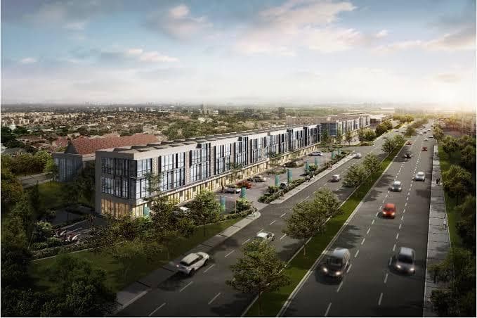 Ilustrasi ruko YC Hub. (Sinarmas)