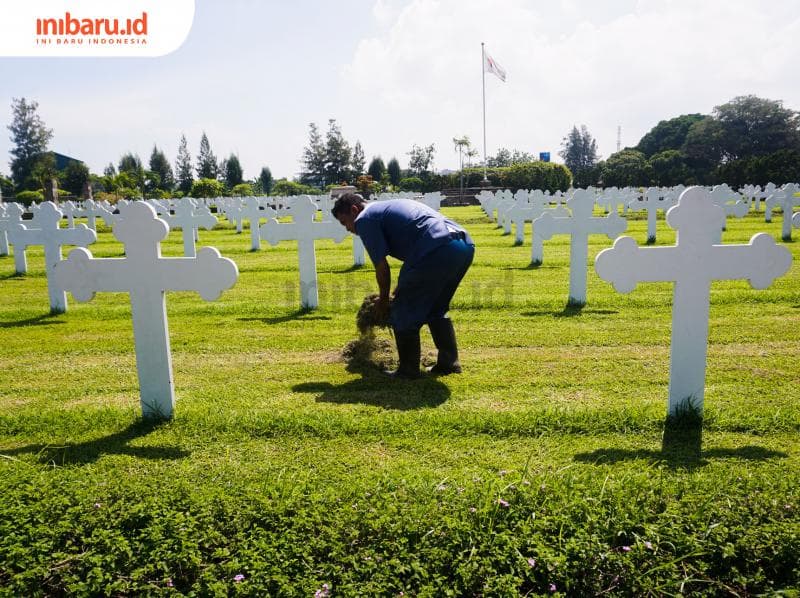 Ereveld dirawat dengan baik. (Inibaru.id/ Audrian F)<br>