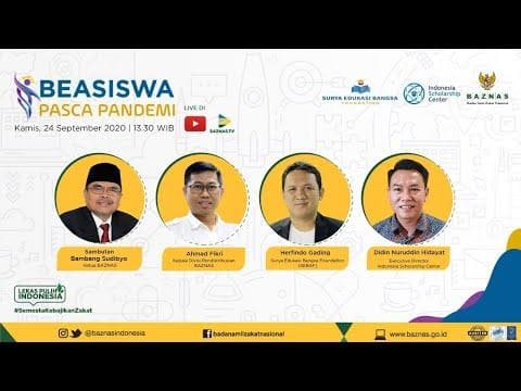 Beasiswa Pasca Pandemi. (Youtube.com)