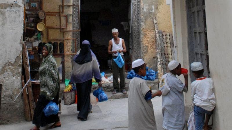 Gambaran kondisi salah satu tempat di Zanzibar, kini masuk wilayah Tanzania. (Bbc)