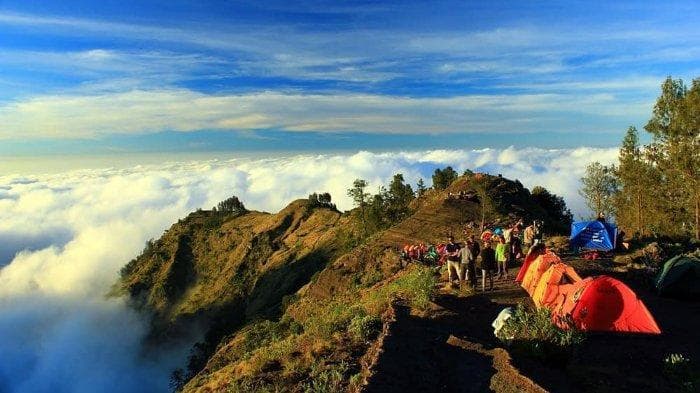 Rinjani. (Tribunnews)
