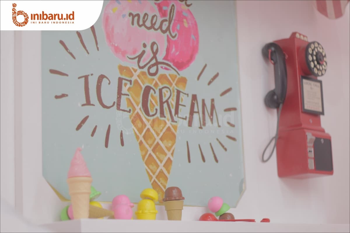 Berwisata di Ice Cream World. (Inibaru.id/ Ida Fitriyah)