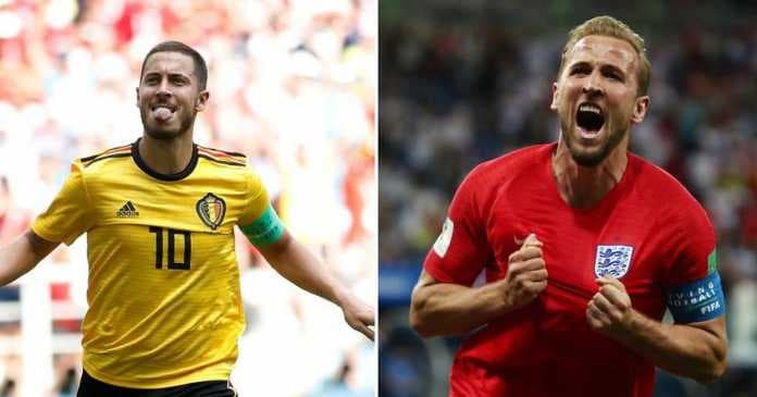 Belgia vs Inggris. (Gilabola.com)