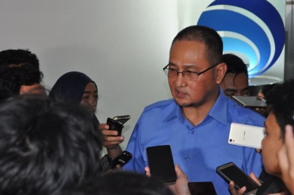 Dirjen Aptika Kominfo menjawab isu pemblokiran media sosial di masa tenang pemilu. (Kominfo)