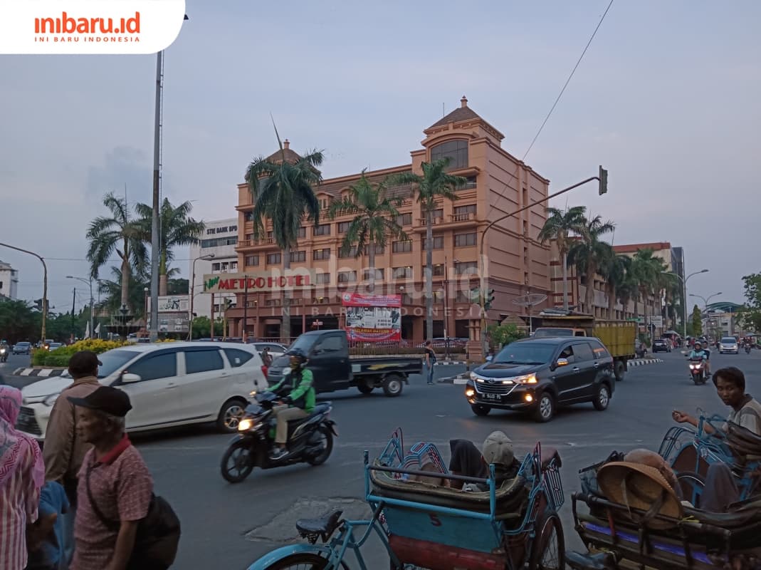 Sebelum dibangun Hotel Metro, kawasan ini merupakan alun-alun Semarang. (Inibaru.id/ Zulfa Anisah)