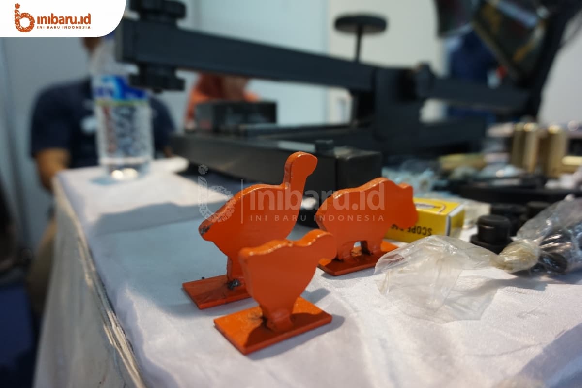 Sasaran tembak produksi UD Fajar Mandiri Jaya. (Inibaru.id/ Ida Fitriyah)