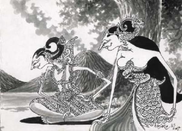 Anggraeni dengan Palgunadi. (Qureta)