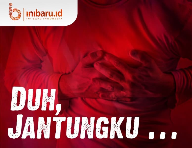 Infografik jantung. (Inibaru.id/Nafis Ghifary)