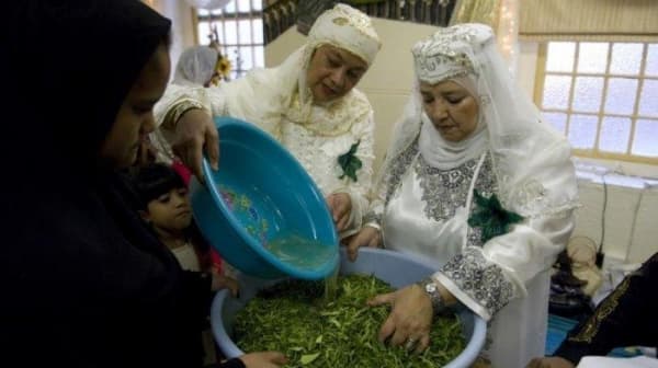 Tradisi membuat olahan dari daun jeruk di Afrika Selatan dalam rangka memperingati Maulid Nabi. (Trtworld)