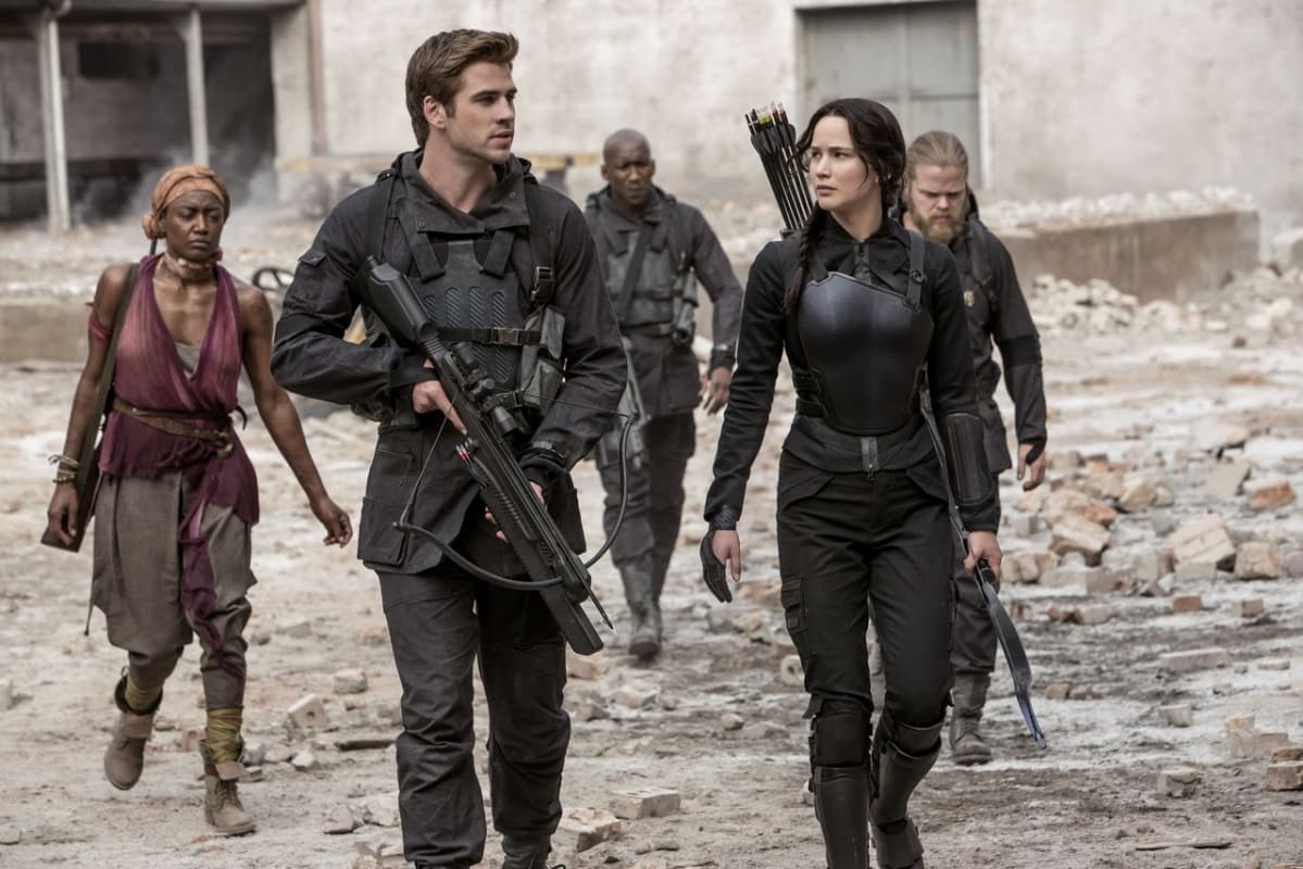 Adegan dalam The Hunger Games: Mockingjay. (Theverge)