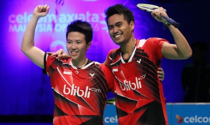 Tontowi Ahmad dan Liliyana Natsir (Badmintonindonesia.org)