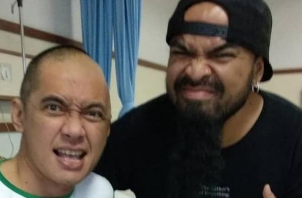 Agung Hercules idap kanker otak stadium 4. (Instagram/pepy)