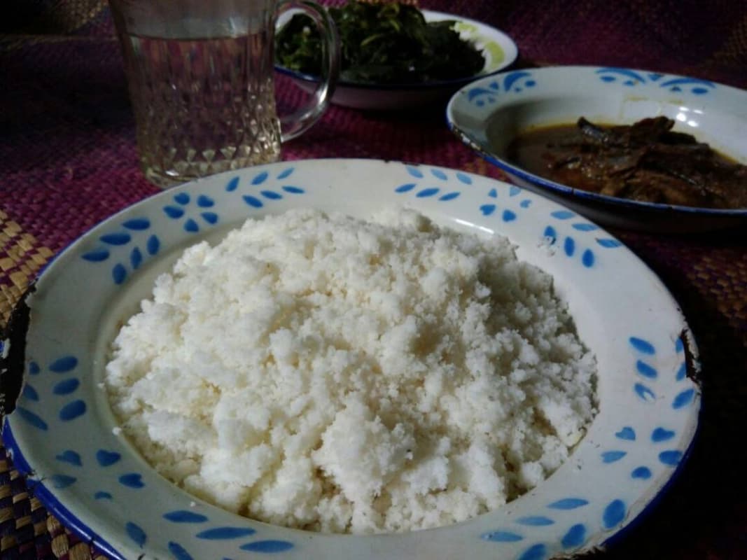 Sego babruk. (Arina Mabruroh)