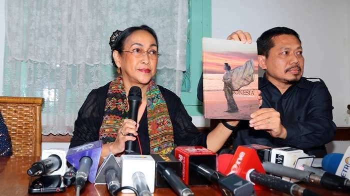 Sukmawati Soekarnoputri meminta maaf (Tribunnews.com)