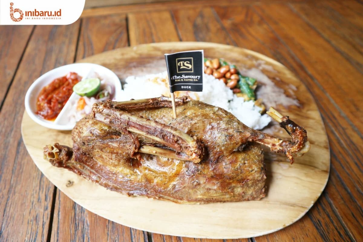 Balinese Crispy Duck. (Inibaru.id/ Artika Sari)