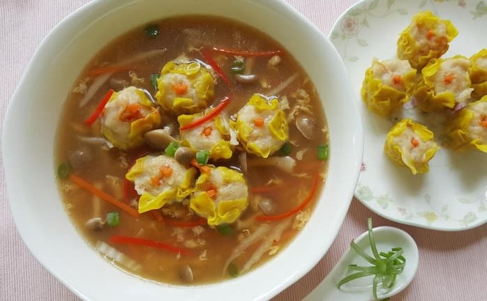 Siomay Egg Soup. (Detik.com)