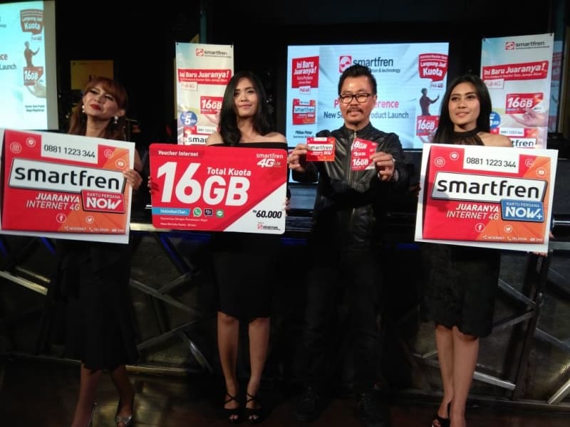 Peluncuran Smartfren Now. (Smartfren)