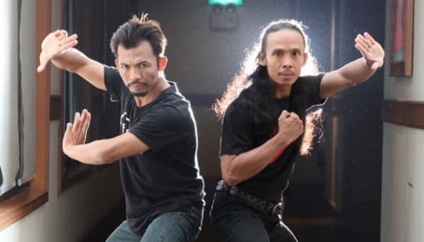 Yayan Ruhian dan Cecep Arif Rahman (Tempo/Aditia Noviansyah)
