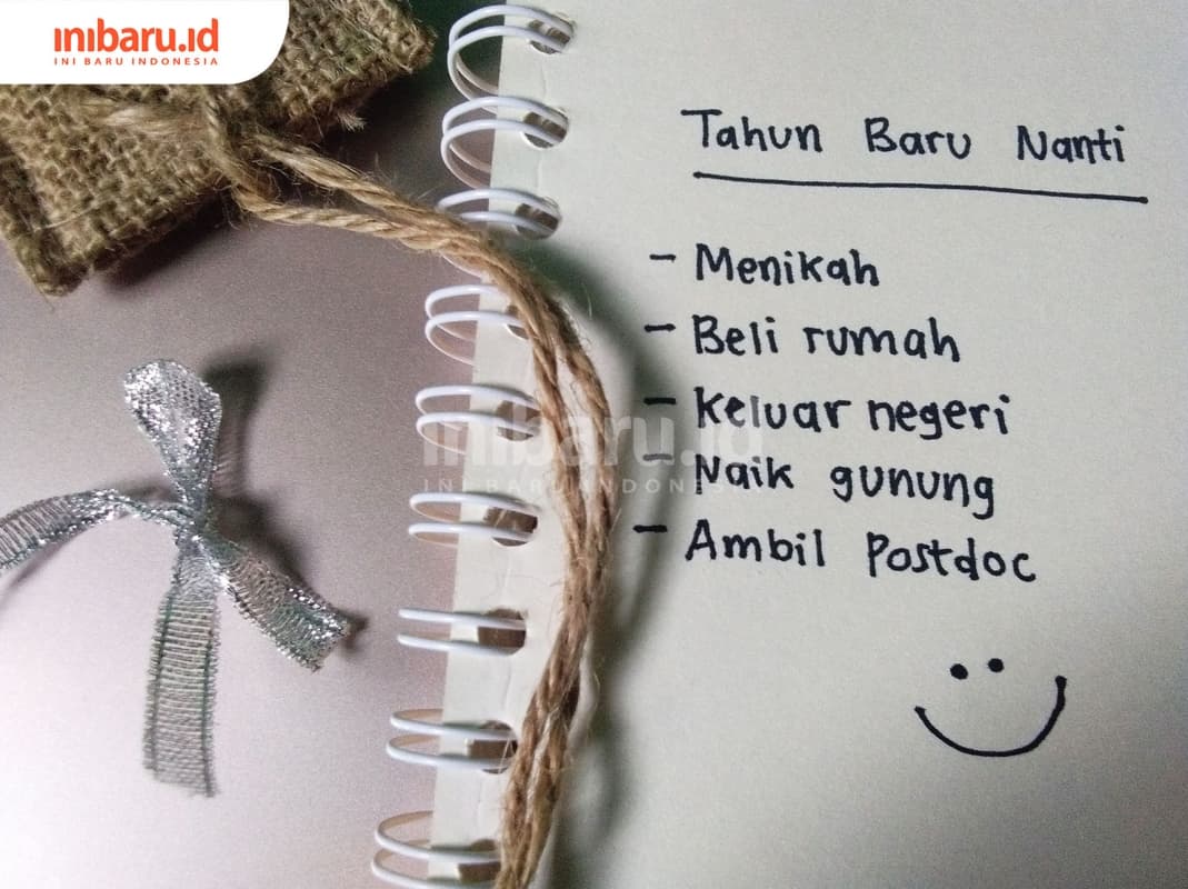 Merencanakan resolusi sesuai dengan kepribadian. (Inibaru.id/ Isma Swastiningrum)