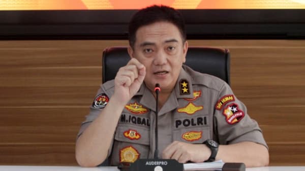Kadiv Humas Mabes Polri Irjen Pol Muhammad Iqbal. (ANTARA/Reno Esnir)