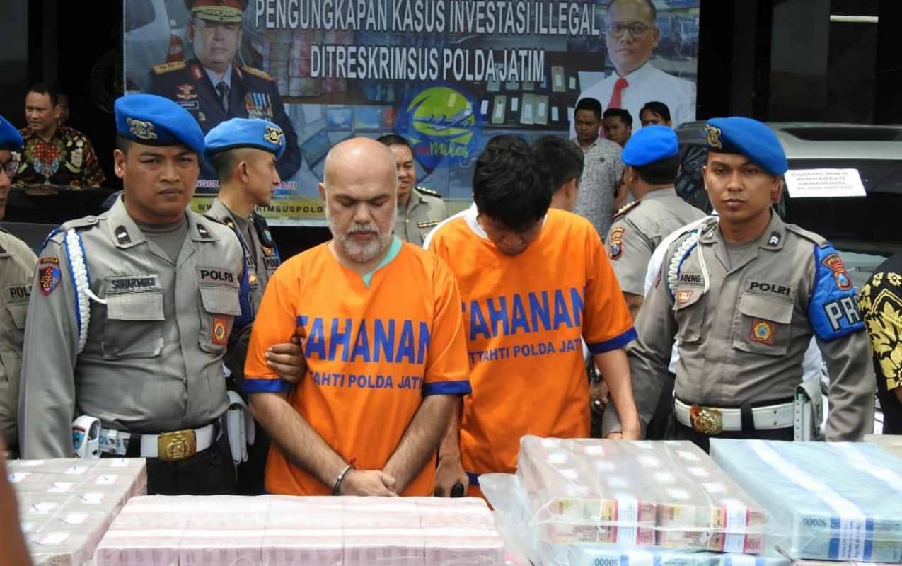 Tersangka investasi bodong Memiles. (rakyatjelata.com)