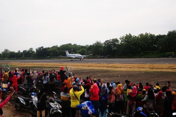 Bandara Ngloram di Blora. (Antara Foto/Yusuf Nugroho)