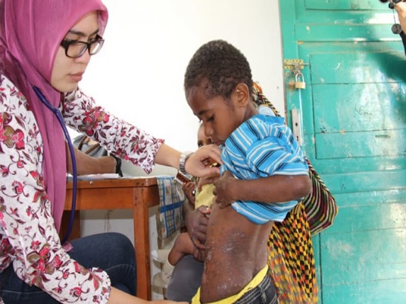 Wabah Campak dan Gizi Buruk Hantui Papua
