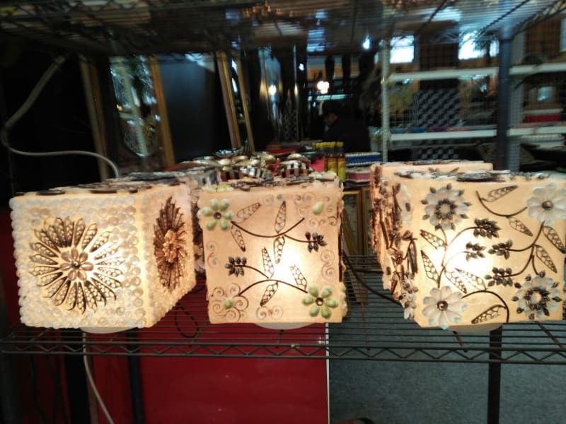 Hasil kerajinan dari cangkang kerang. (Detik.com)