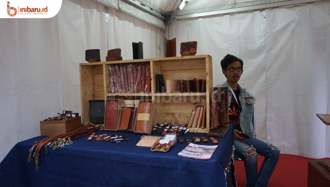 Hanya Bermodal Nekat, Kerajinan Kulit Handall Leather Kini Tembus Pasar Mancanegara