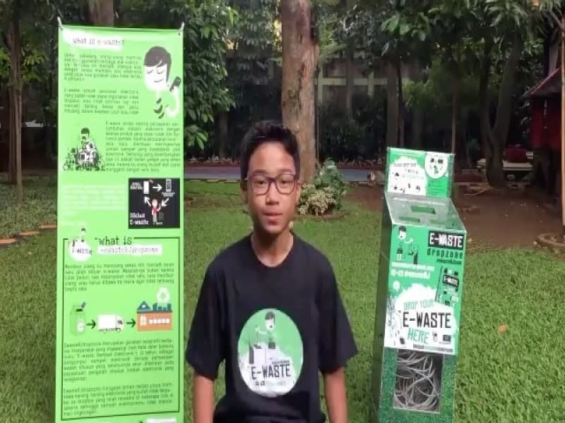 Rafa dan Kepedulian terhadap Sampah Elektronik