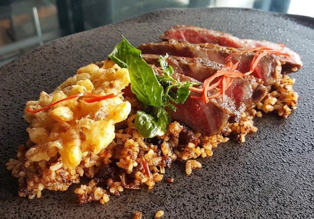 Striploin bumbu gepuk. (Berita-sulsel.com)