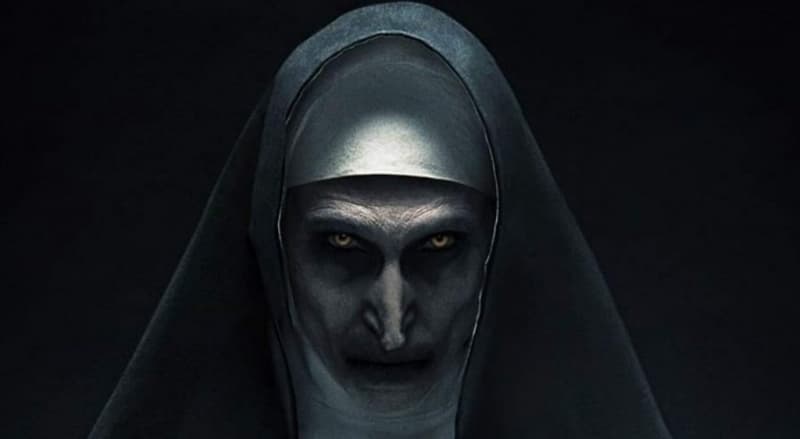 Valak dalam film "The Nun" (Screengeek.net)