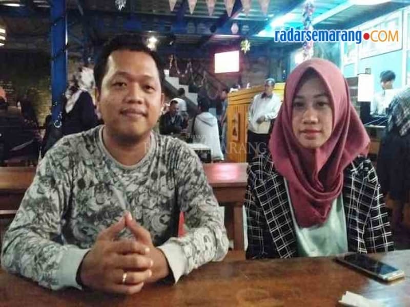 Baharudin dan Heni Afsari (Radar Semarang/Eva Dewi Mut Mainah)
