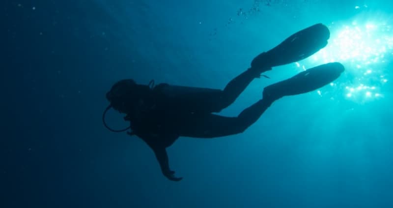 Penyelam di Pulau Maratua (Kakaban Tour via GNFI)