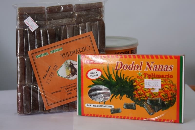 Dodol Nanas Jambi, Asam, Manis dan Kenyal-kenyil