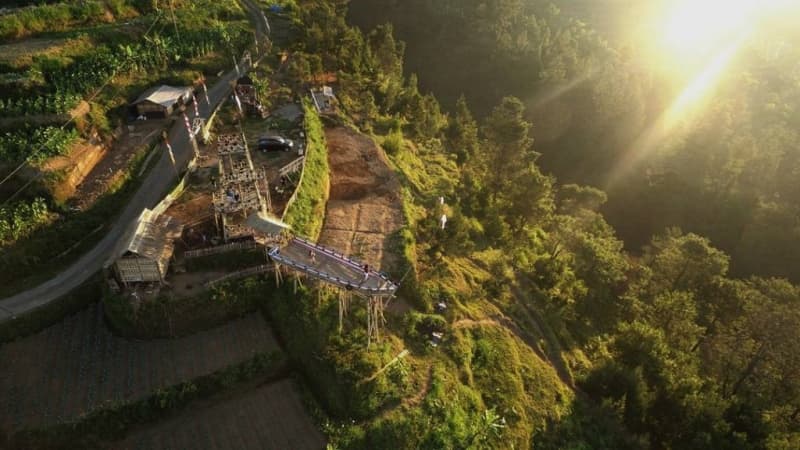 Lokasi Gedong Pass. (Instagram/@sahabatkatara)