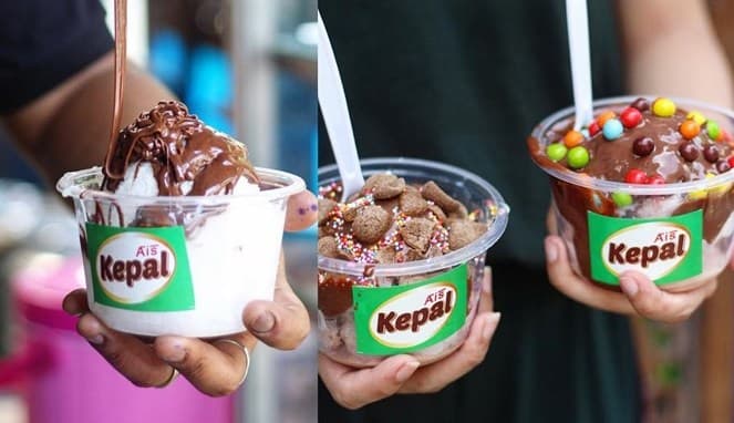 Es Kepal Milo dengan toping beragam. (Inovasee.com)