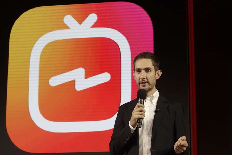 Kevin Systrom, CEO and co-founder of Instagram. (AP Photo/Jeff Chiu)