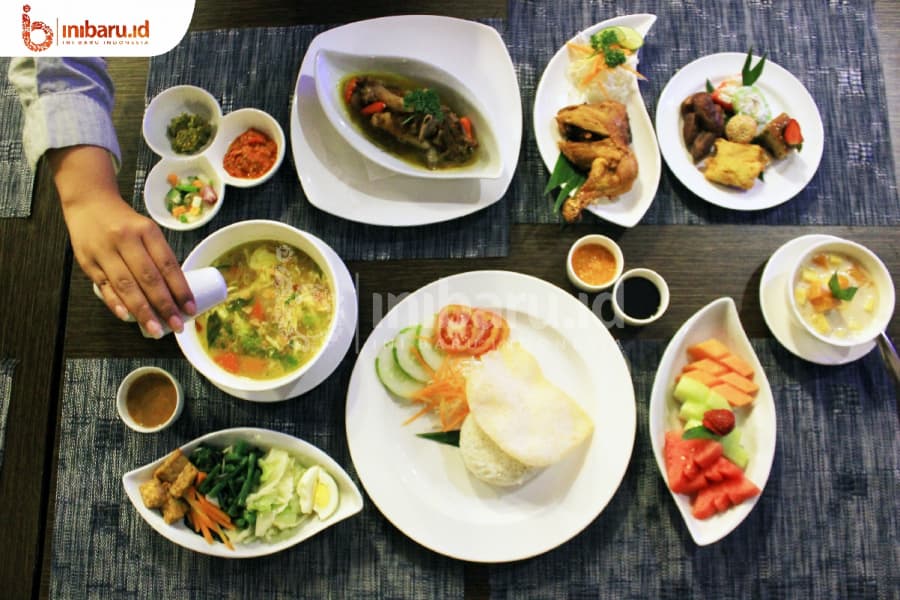 Menu all you can eat di Star Hotel Semarang. (Inibaru.id/Verawati Meidiana)