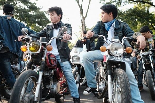 Tren motor zadul setelah film "Dilan 1990". (Tribunnews.com)