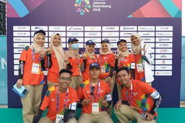Volunteer Asian Games 2018. (IDN Times) 